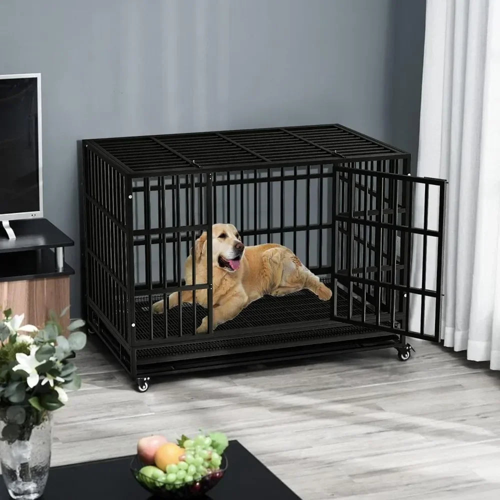 Heavy Duty, Escape Proof Dog Cage Kennel