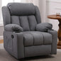 Glider Rocker Swivel Recliner with Massage and Heat