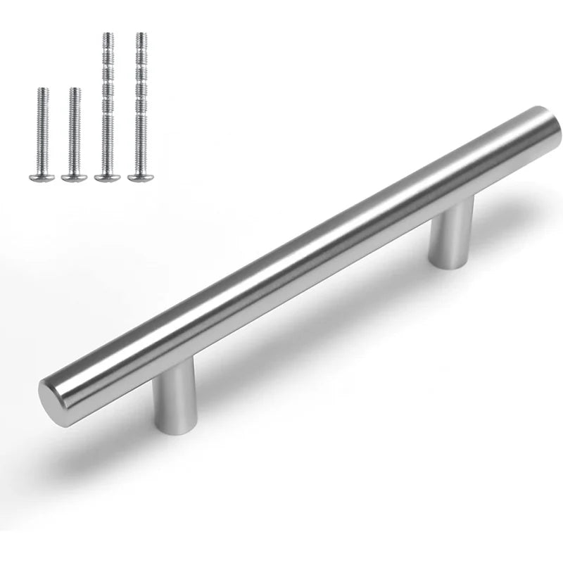 Brushed Nickel Cabinet Pull Kitchen Cabinet Handles