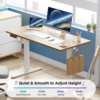 Electric Standing Computer Desk Height Adjustable 40x24 Inch