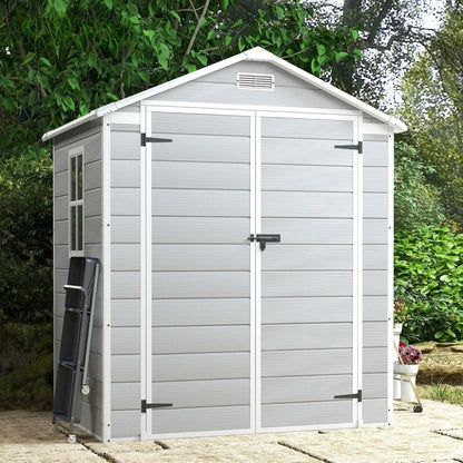 6x4 Foot Plastic Outdoor Resin Storage Shed