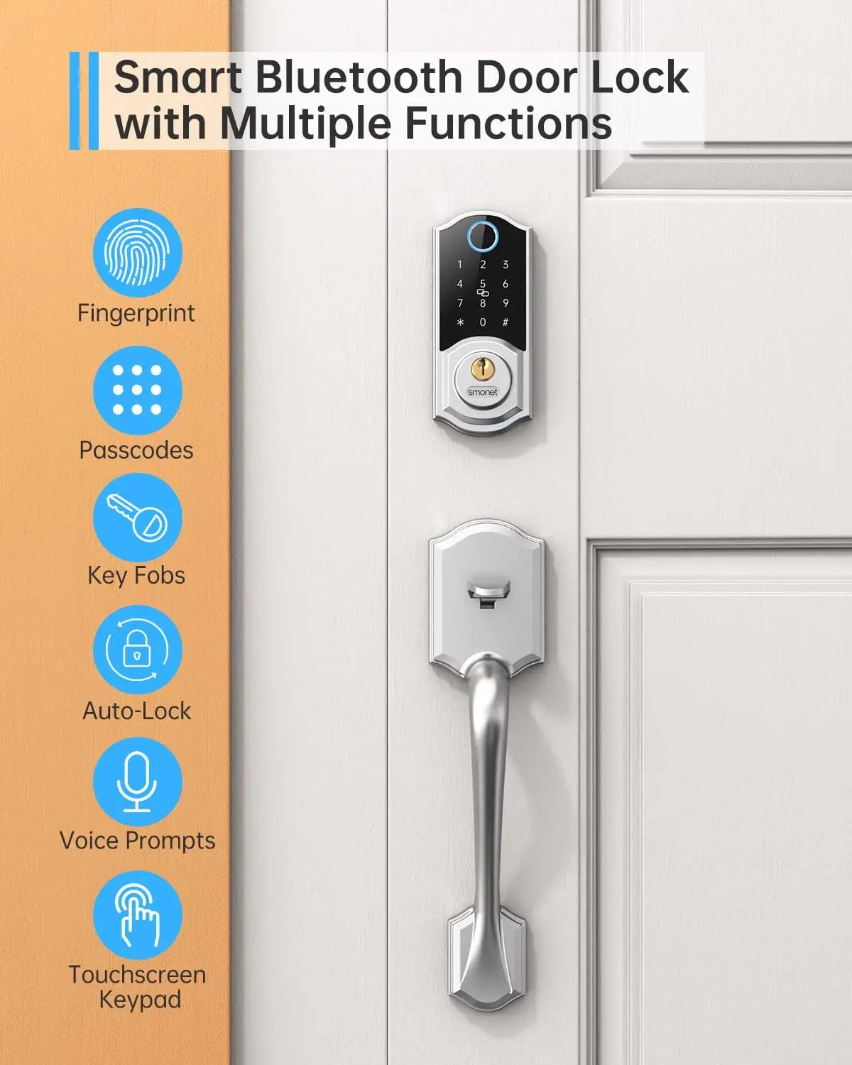 Smart Front Door Lock Set