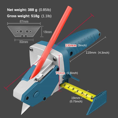 Gypsum Cutting, Manual Cutting Scriber Tool