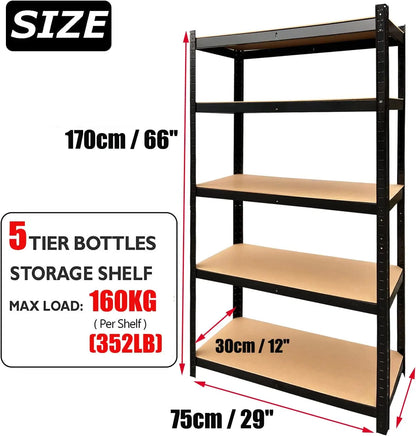 Metal Shelves Storage Workshop Adjustable