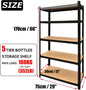 Metal Shelves Storage Workshop Adjustable