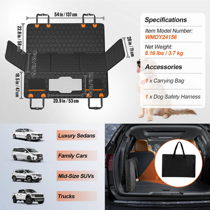 Back Seat Extender Dog Back Seat Bed