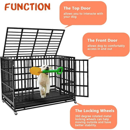 Heavy Duty, Escape Proof Dog Cage Kennel