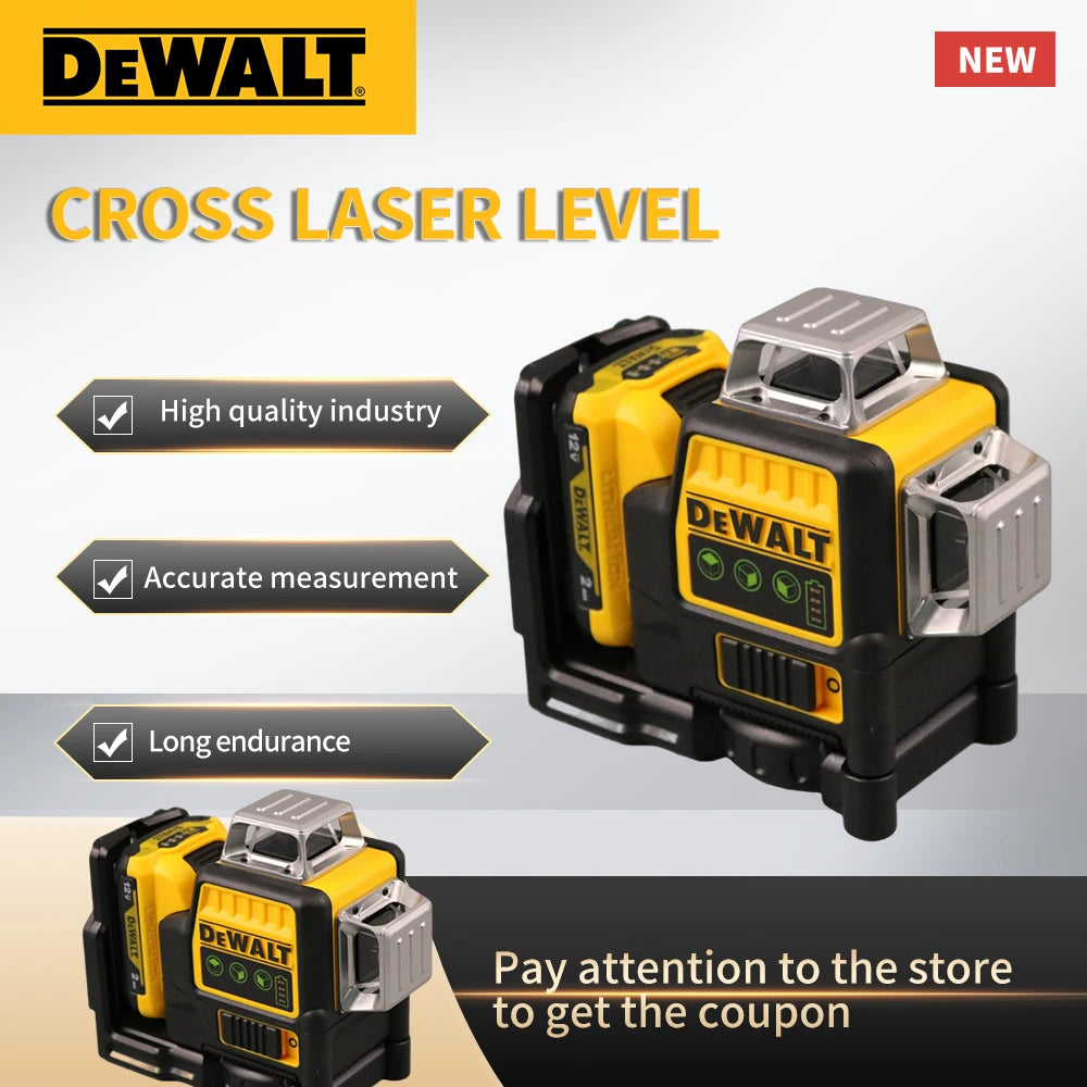 Laser Level 360 Degrees Beam Cordless Tool