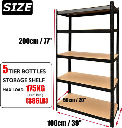 Metal Shelves Storage Workshop Adjustable