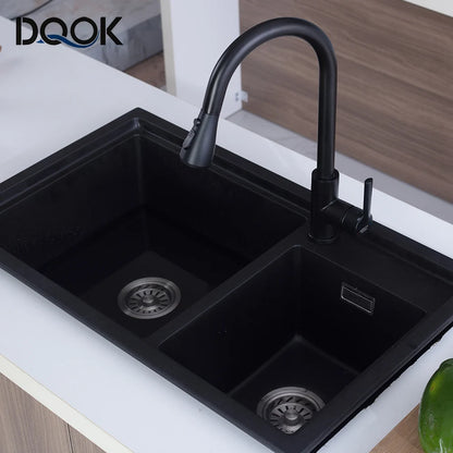 Black Kitchen Pull Out Faucet