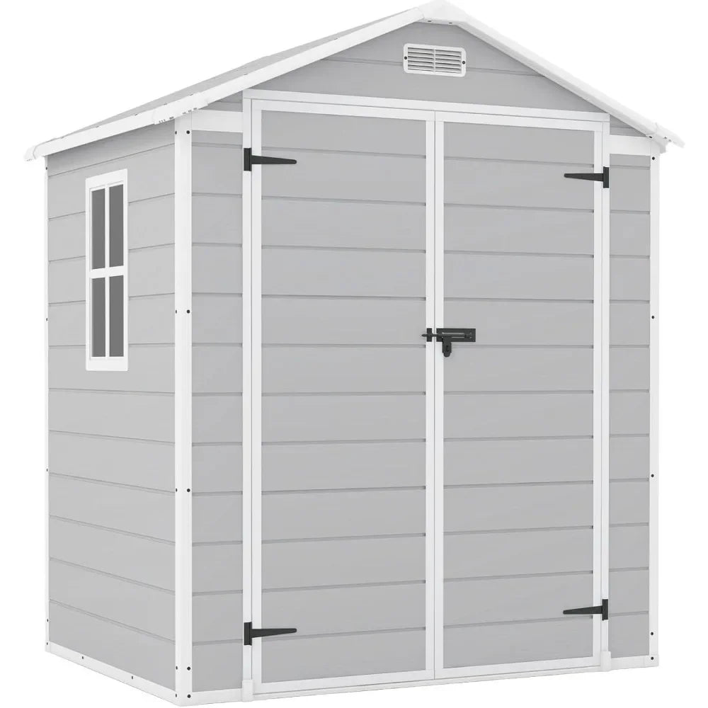 6x4 Foot Plastic Outdoor Resin Storage Shed