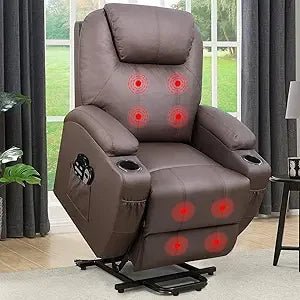 Power Lift Recliner with Massage Chair