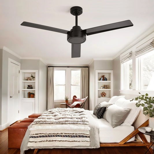 52-inch 6-Speed Wind Ceiling Fans With Remote