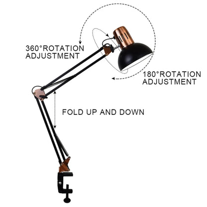 Desk Lamp With Clamp For Writing Studying