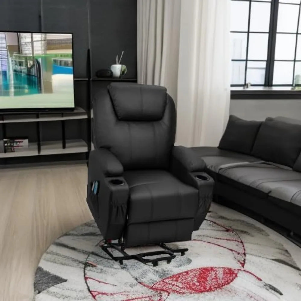 Power Lift Recliner with Massage Chair