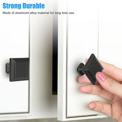 10 Pcs Matte Black Kitchen Knobs