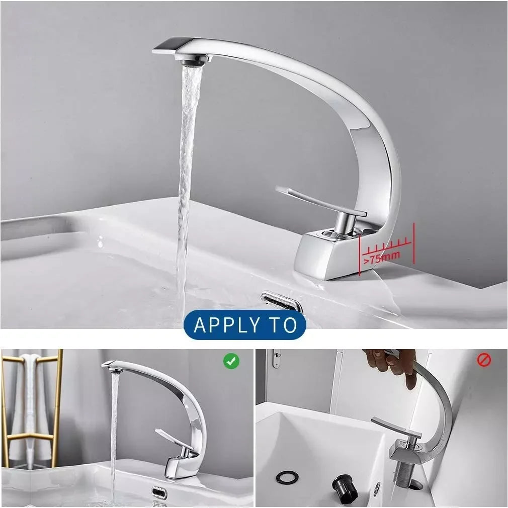 Chrome Bathroom Faucet