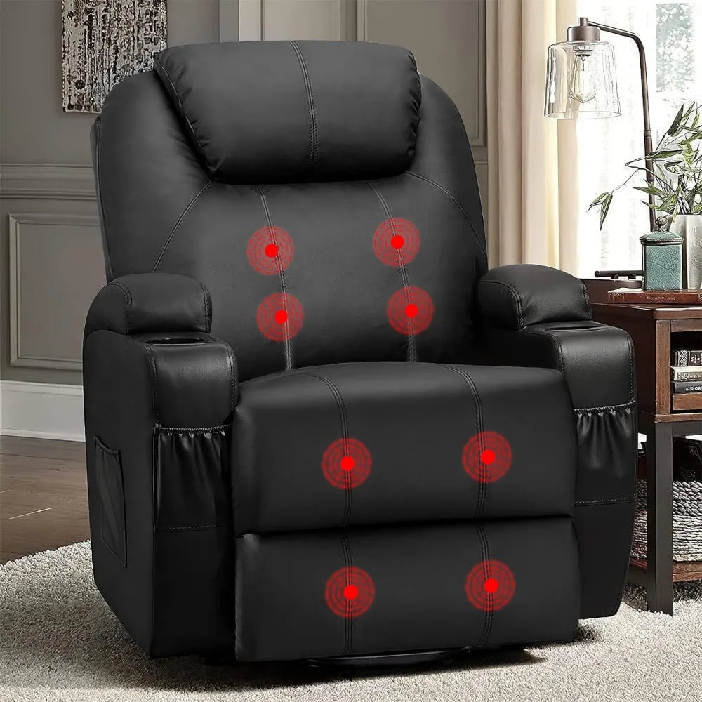 Power Lift Recliner with Massage Chair