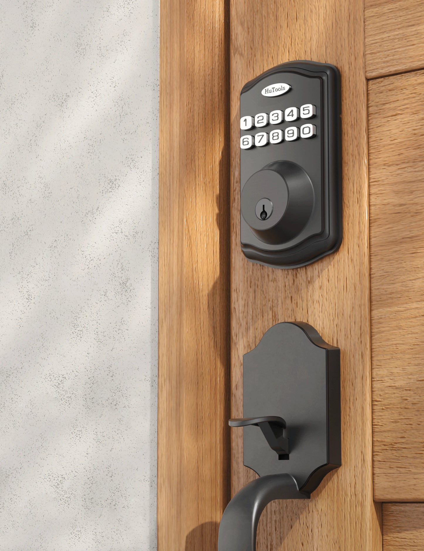 2-Door Knob Smart Keypad Door Lock Set