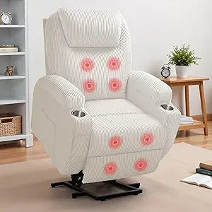 Power Lift Recliner with Massage Chair