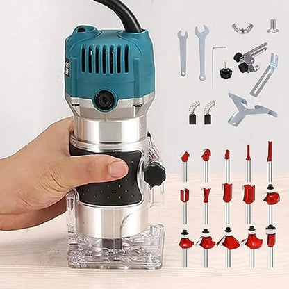 Electric Trimmer Wood Router Tool Transparent Base