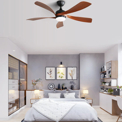 52-Inch 5 Blade Ceiling Fan With remote